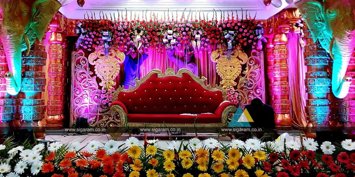wedding stage decoration 5